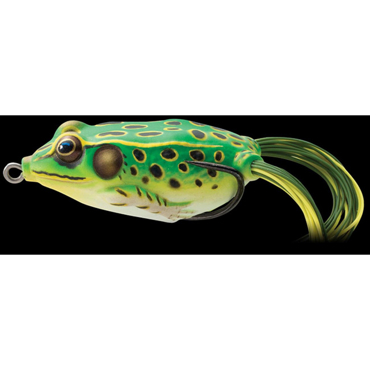 NEW Koppers Hollow Body Frog Floating 1-7/8" Yellow/Black FGH45T501 