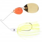 Chartreuse White - Red Kicker/Gold Blades
