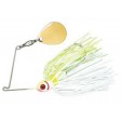 BOOYAH Single Colorado Blade Spinnerbait - White Chartreuse Shad