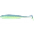 Keitech 4 inch Easy Shiner - electric blue chartreuse (451)