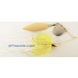War Eagle 1/2 oz. Spinnerbaits - white chartreuse (TWG02R)