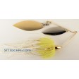War Eagle 3/8 oz. Spinnerbaits - white chartreuse (DWLG02R)